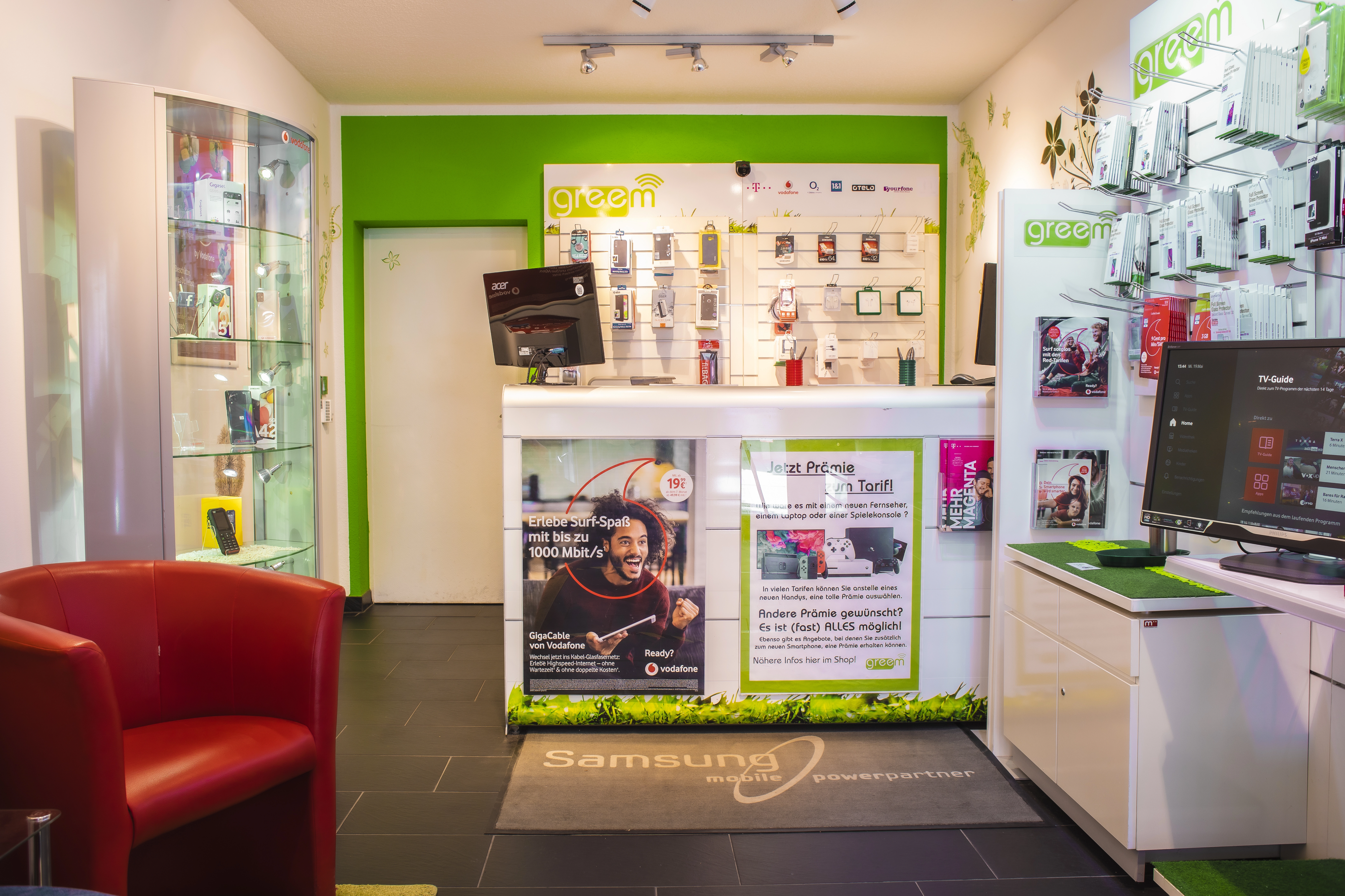 greem Shop Dieburg innen