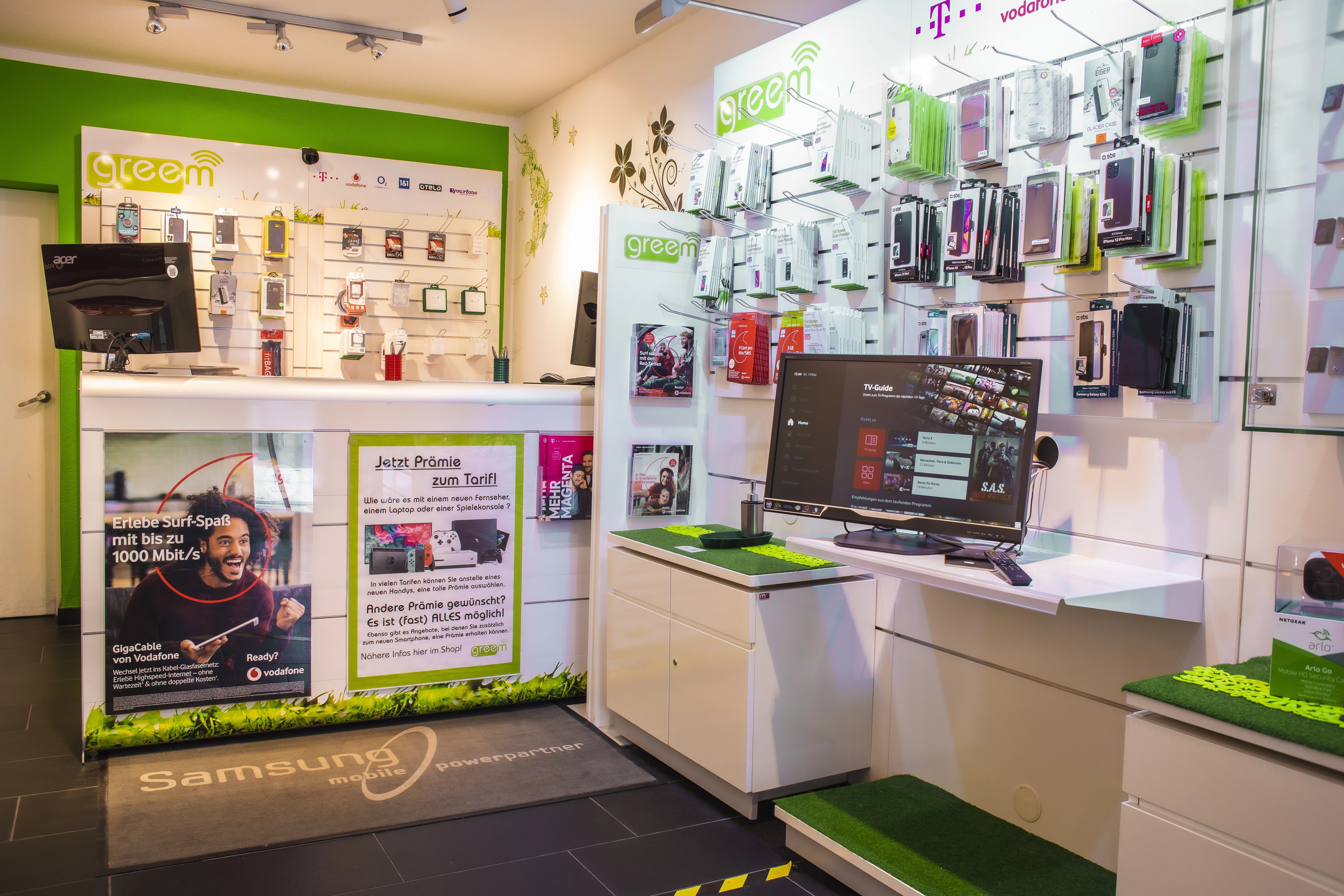 greem Shop Dieburg innen